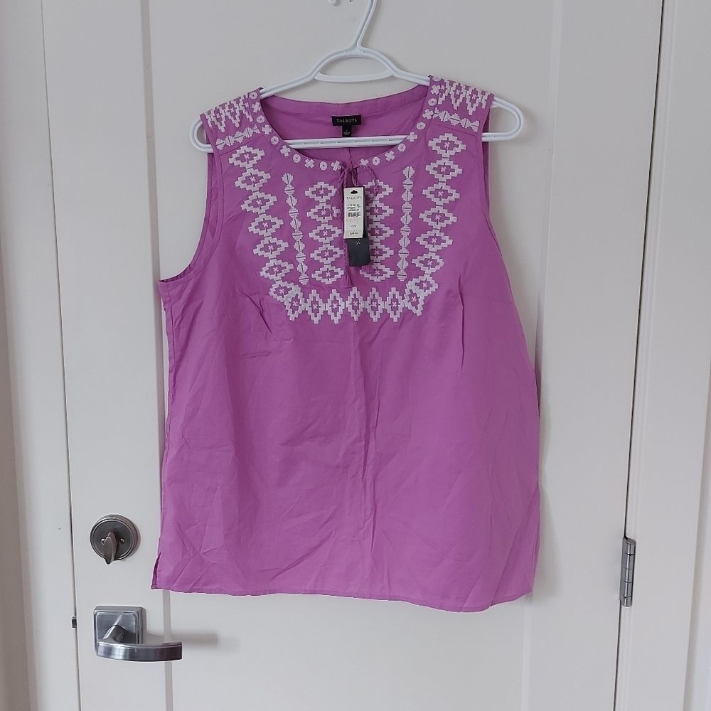 Talbots tank top NWT